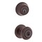 Kwikset SmartKey Security Cove Venetian Bronze Deadbolt and Entry Door Knob KW1 2-3/4 in. 96900-421 - alternate 3